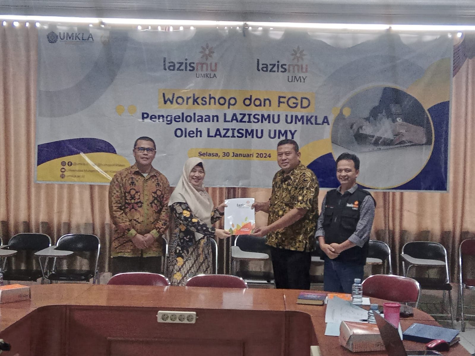 Workshop dan FGD Pengelolaan Lazismu UMKLA oleh LAZISMU UMY